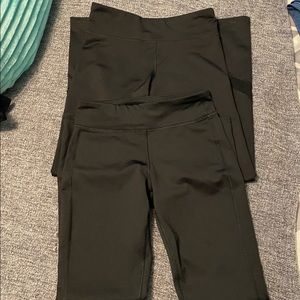 Girls Old Navy Active Leggings x 2